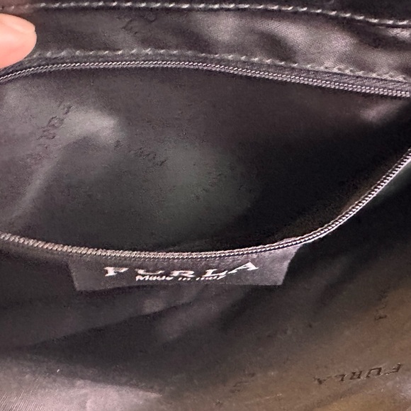 Authentic Furla 2 way Black leather crossbody/handbag. - Picture 14 of 16